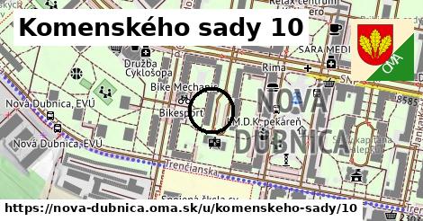 Komenského sady 10, Nová Dubnica