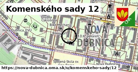 Komenského sady 12, Nová Dubnica