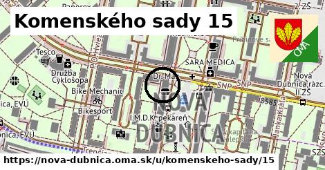 Komenského sady 15, Nová Dubnica