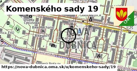 Komenského sady 19, Nová Dubnica