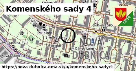 Komenského sady 4, Nová Dubnica
