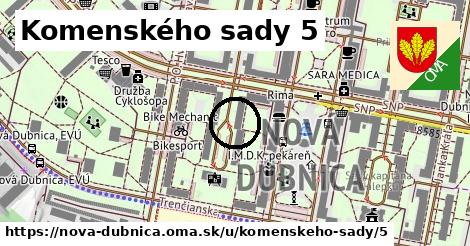 Komenského sady 5, Nová Dubnica