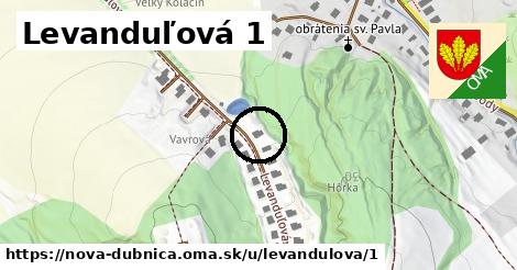 Levanduľová 1, Nová Dubnica