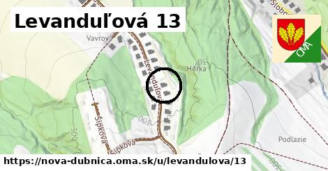 Levanduľová 13, Nová Dubnica