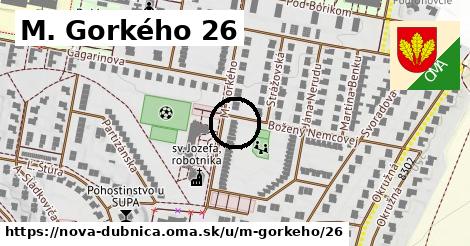 M. Gorkého 26, Nová Dubnica