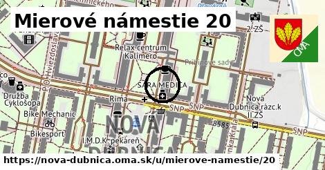 Mierové námestie 20, Nová Dubnica