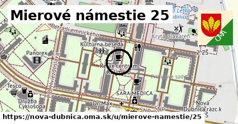 Mierové námestie 25, Nová Dubnica