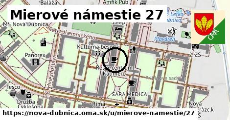 Mierové námestie 27, Nová Dubnica