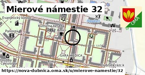 Mierové námestie 32, Nová Dubnica