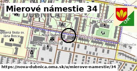 Mierové námestie 34, Nová Dubnica