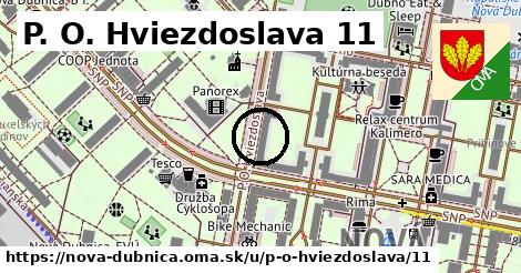 P. O. Hviezdoslava 11, Nová Dubnica