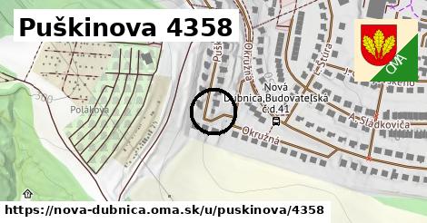 Puškinova 4358, Nová Dubnica