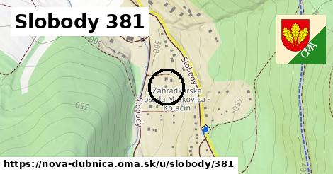 Slobody 381, Nová Dubnica