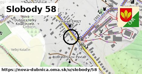 Slobody 58, Nová Dubnica