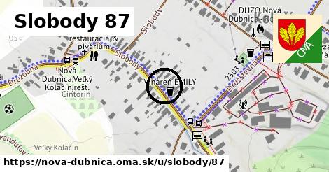 Slobody 87, Nová Dubnica