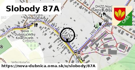 Slobody 87A, Nová Dubnica