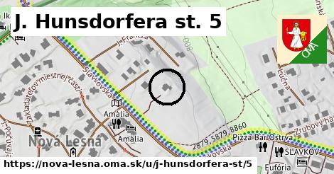 J. Hunsdorfera st. 5, Nová Lesná