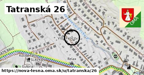 Tatranská 26, Nová Lesná
