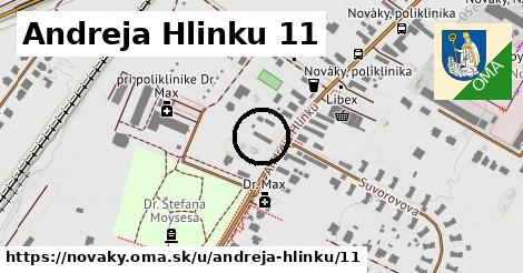 Andreja Hlinku 11, Nováky