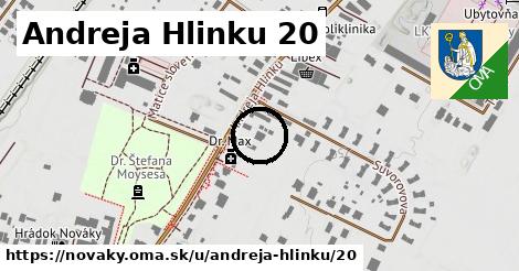 Andreja Hlinku 20, Nováky