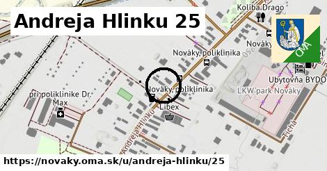 Andreja Hlinku 25, Nováky