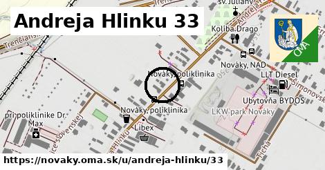 Andreja Hlinku 33, Nováky