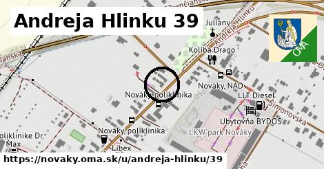 Andreja Hlinku 39, Nováky