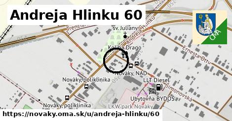 Andreja Hlinku 60, Nováky