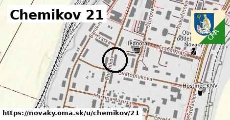 Chemikov 21, Nováky