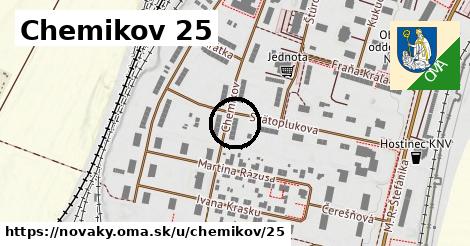Chemikov 25, Nováky