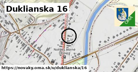 Duklianska 16, Nováky