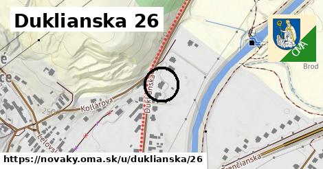 Duklianska 26, Nováky