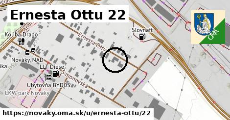 Ernesta Ottu 22, Nováky