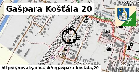 Gašpara Košťála 20, Nováky