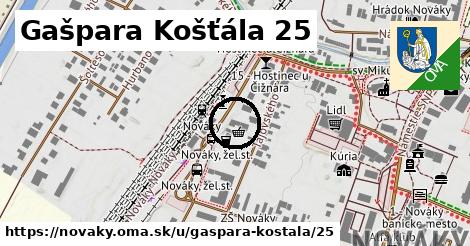 Gašpara Košťála 25, Nováky