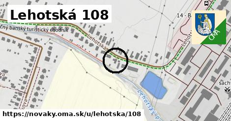 Lehotská 108, Nováky