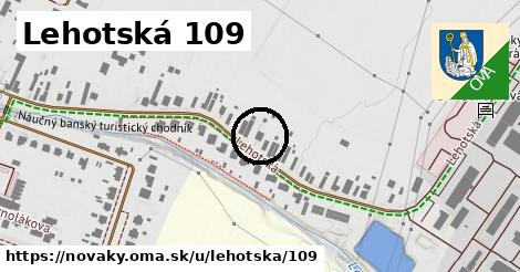 Lehotská 109, Nováky