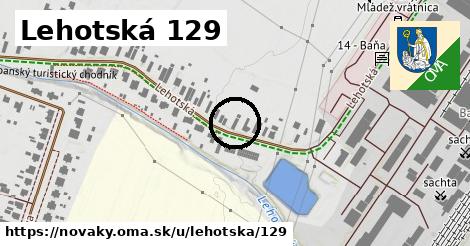 Lehotská 129, Nováky