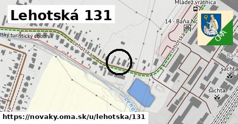 Lehotská 131, Nováky