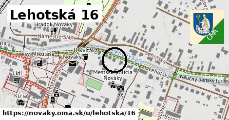 Lehotská 16, Nováky