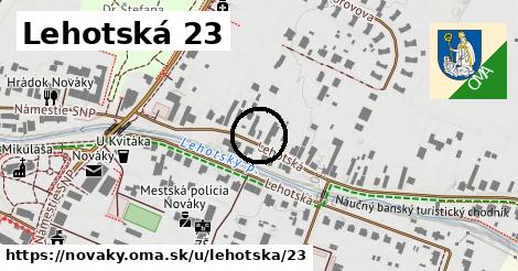 Lehotská 23, Nováky