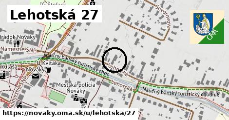 Lehotská 27, Nováky