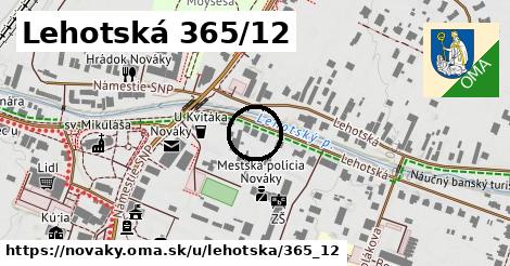 Lehotská 365/12, Nováky