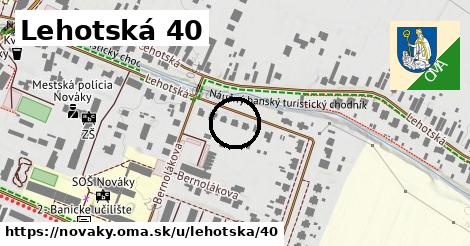 Lehotská 40, Nováky