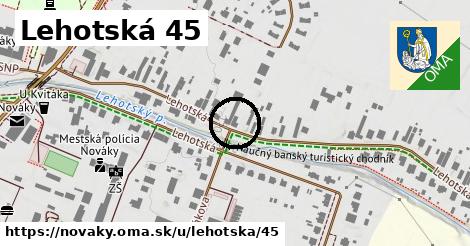 Lehotská 45, Nováky