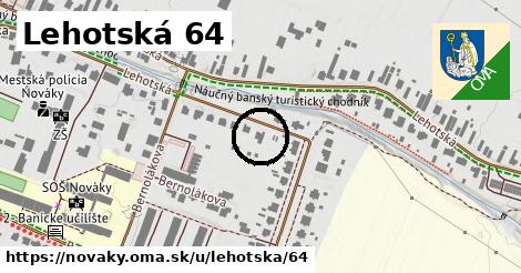 Lehotská 64, Nováky