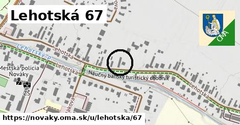 Lehotská 67, Nováky