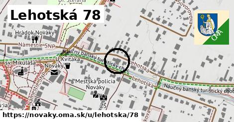 Lehotská 78, Nováky