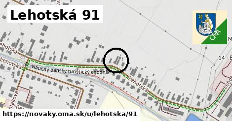 Lehotská 91, Nováky