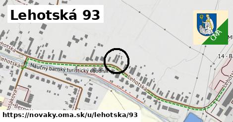 Lehotská 93, Nováky